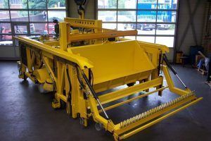 Kehrmaschine in der Betonindustrie