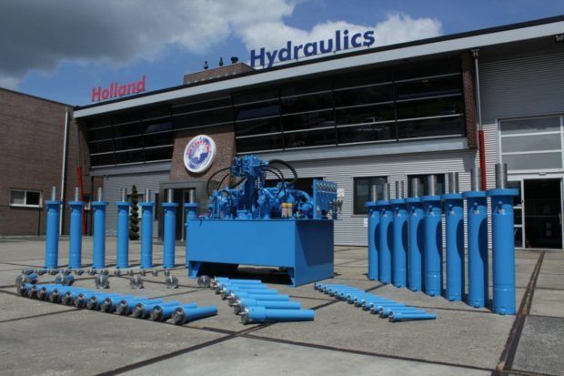 Hydraulic power pack 2 x 45kW + 2 x 7.5kW