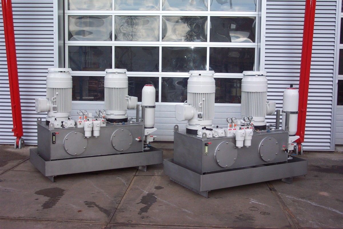 Hydraulische Systeme für maritime Gangways