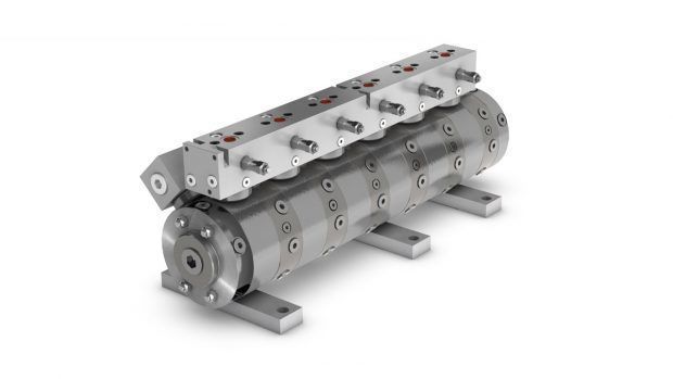 Radial piston flow divider MTL