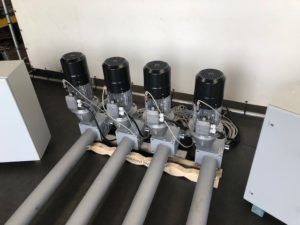 Gesteuertes Türsystem