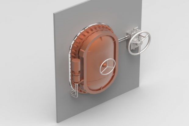 Door for submarine