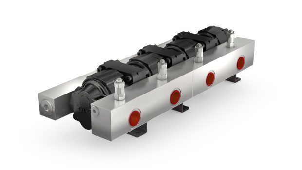 Gear flow divider MTO iron cast