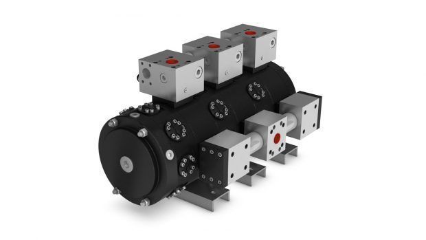Radial piston flow divider STL