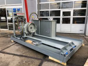 Shredder installation