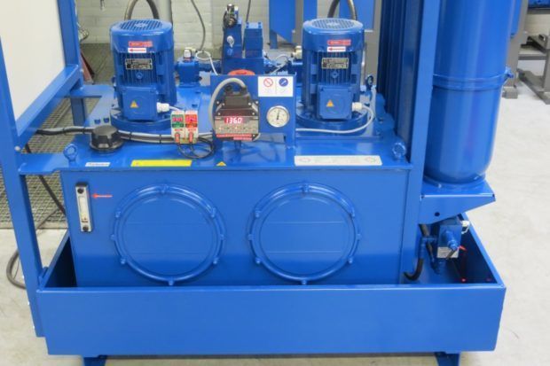 High-pressure pumping station (HDPS) 2