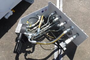 Hydraulic system for the agricultural industry