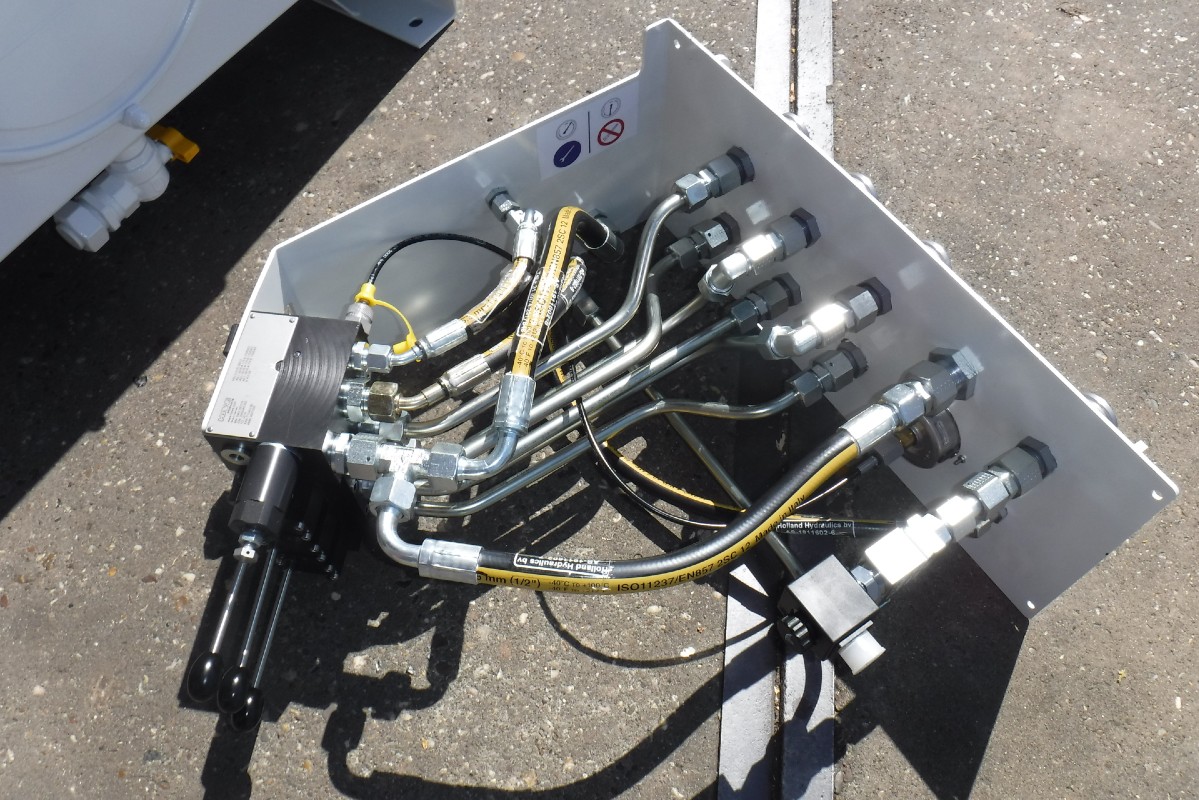 Hydraulic system for the agricultural industry