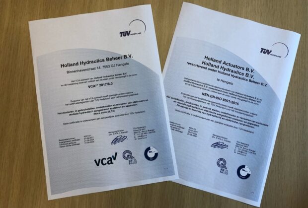 ISO 9001:2015 en VCA**2017/6.0