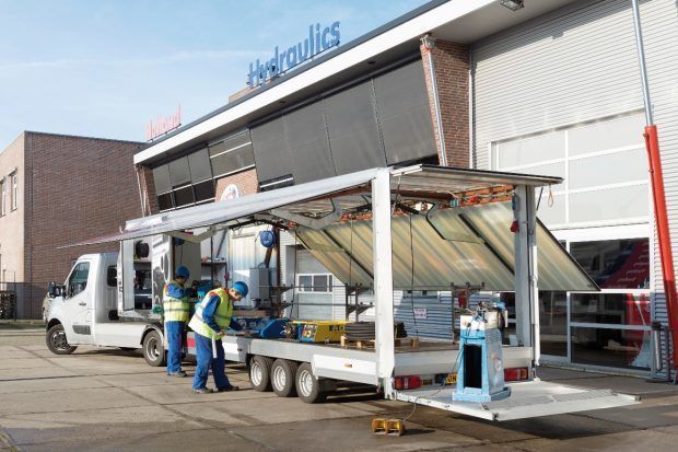 Mobile workshop on wheels - Service