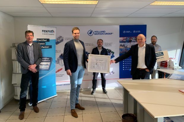 C.E. Certificaat Bosch Rexroth Holland Hydraulics