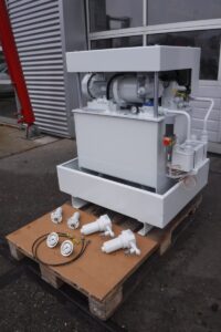 Hydraulische systemen RVS transportbanden