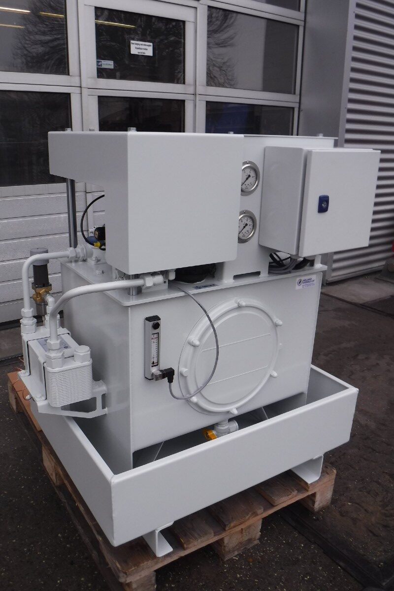 Hydraulische systemen RVS transportbanden