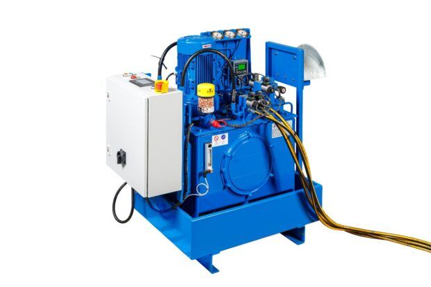 Automatische spoel en test unit